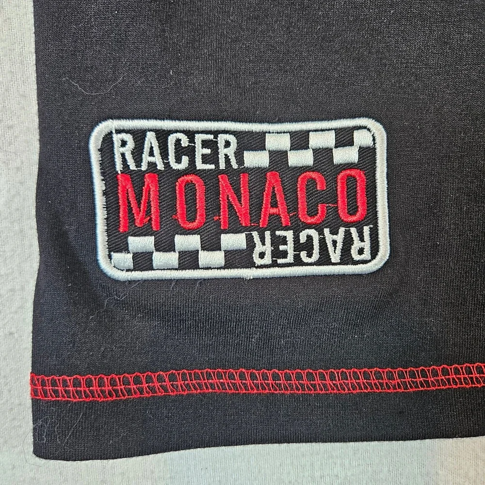 Souvenirs Shop Monaco T-Shirt Mens XXL Black Racing Motor Sport‎ F1 Embroidered